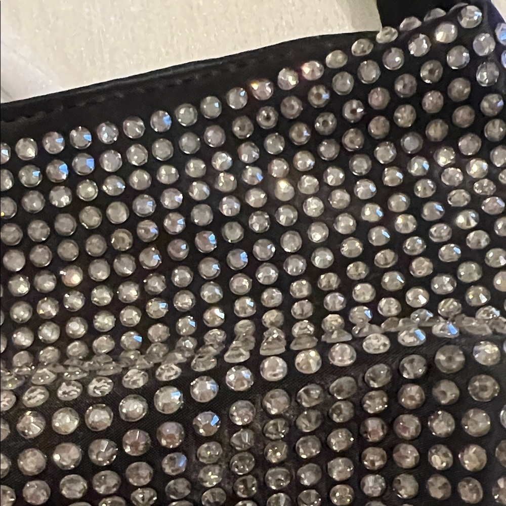 ZARA Elegant Black Rhinestone Women's Bag - Picture 3 of 7
